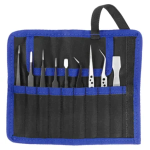 conjunto de pinças de precisão