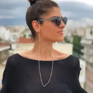 cordinha para óculos moda pérola