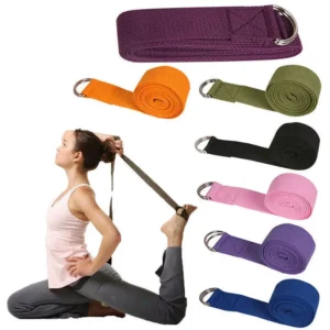 cinta de yoga para alongamento