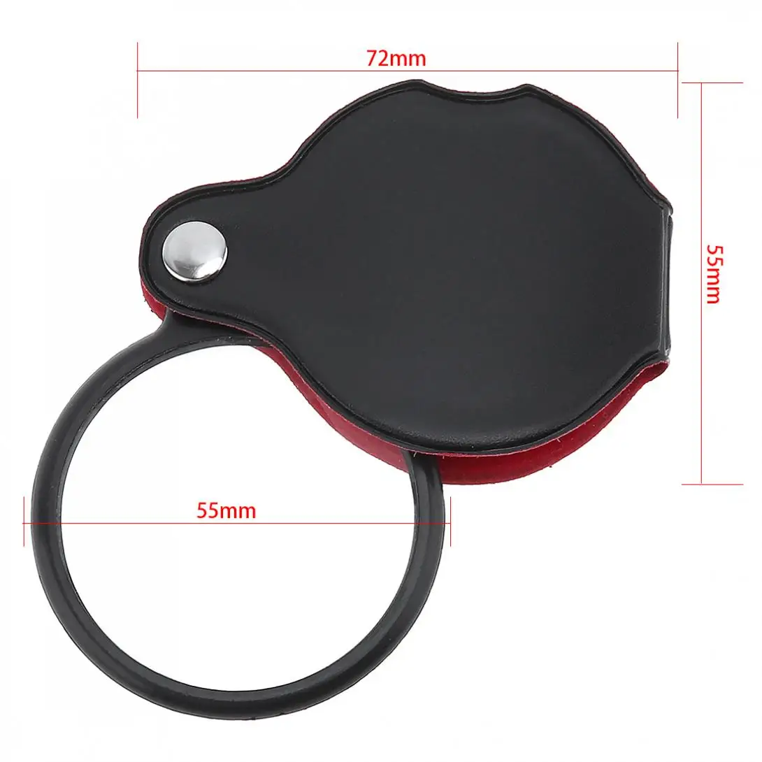 Lupa Portátil 8X 50mm com Capa Protetora Modelo 1050 Preto - Imagem 6