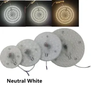 painel led circular de teto