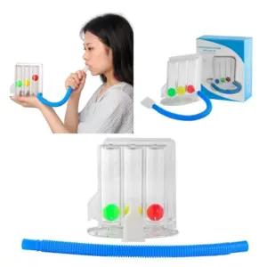 exercitador respiratório 3 bolas