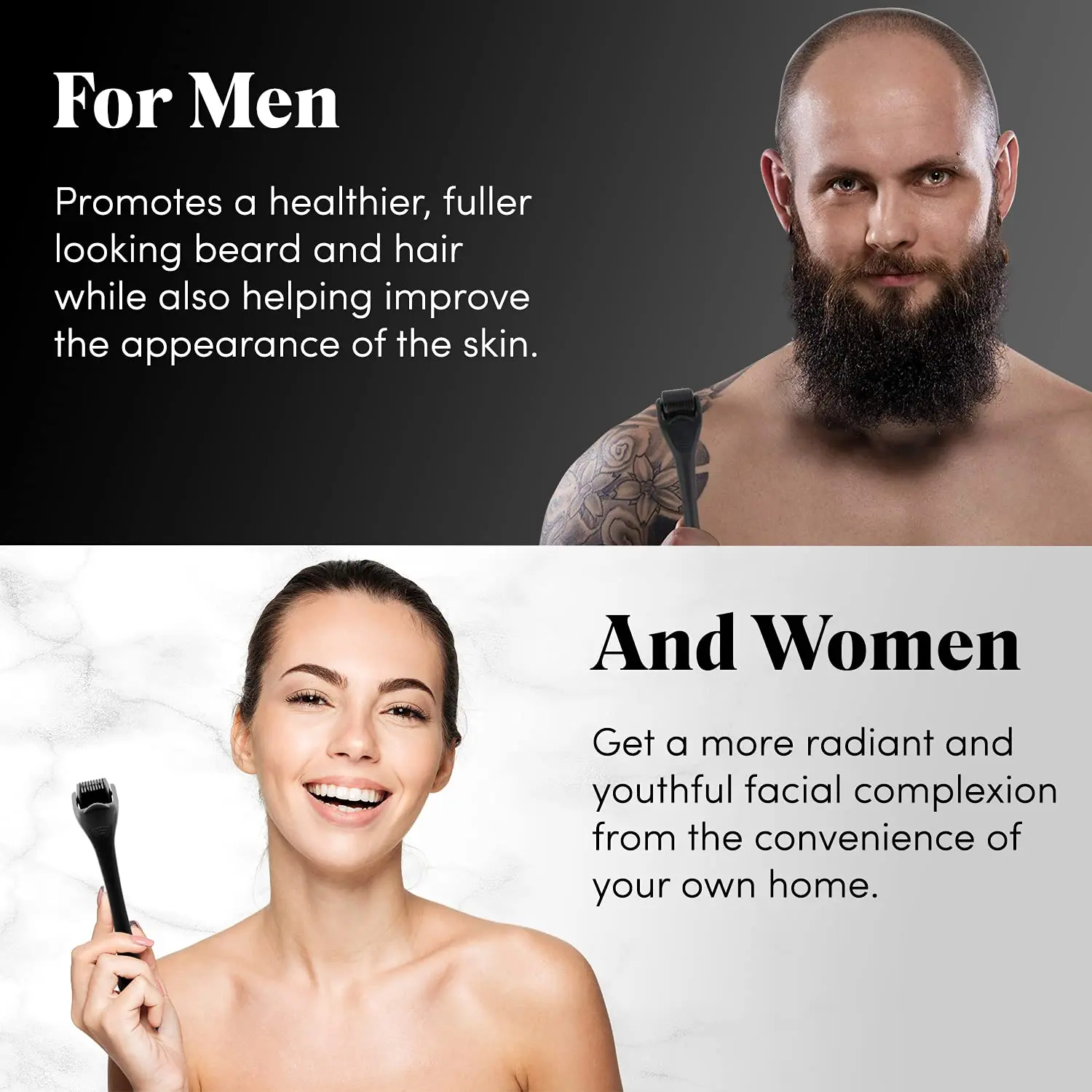 Rolo Derma 540 Agulhas para Pele Barba Cabelo - Imagem 4