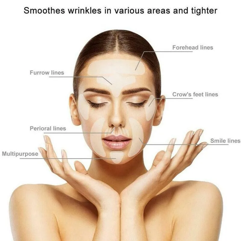 16 Remendos de Silicone Reutilizáveis para Rosto e Pescoço - Imagem 6
