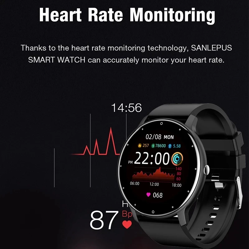 Lige 2026 Smartwatch Esportivo Monitor Cardíaco - Imagem 2