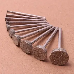 kit pontas diamantadas ferramentas rotativas