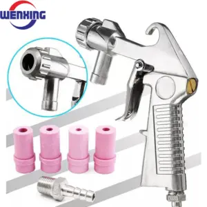 pistola de jateamento abrasivo