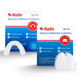 almofada adesiva para dentadura superior