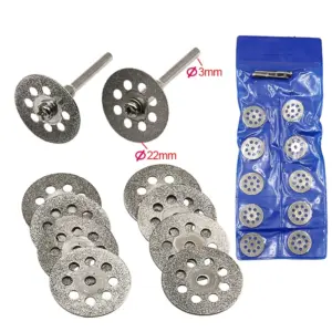 discos de corte diamantados 22mm