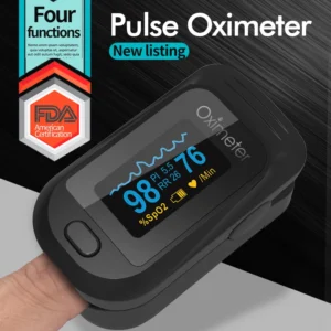 oxímetro de pulso oled
