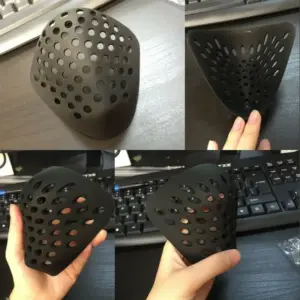máscara faceshell cosplay silicone
