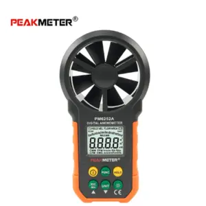 anemômetro digital PEAKMETER PM6252B