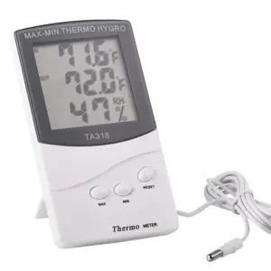 termo-higrômetro digital para ambiente
