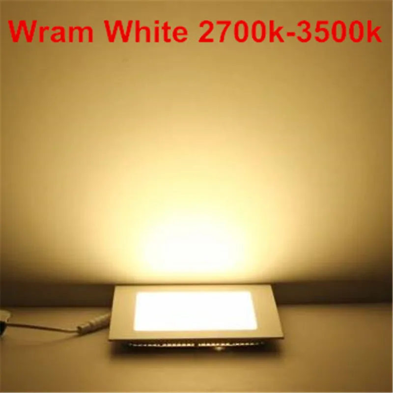 Lâmpada de painel LED quadrada embutida para teto - Imagem 5