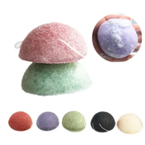 esponja facial konjac natural