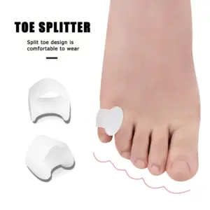 separador de dedos de silicone