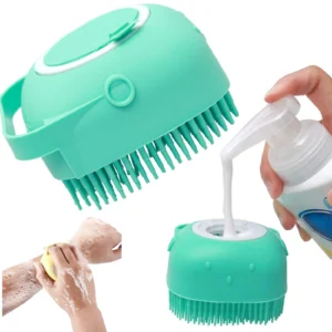 escova de banho de silicone