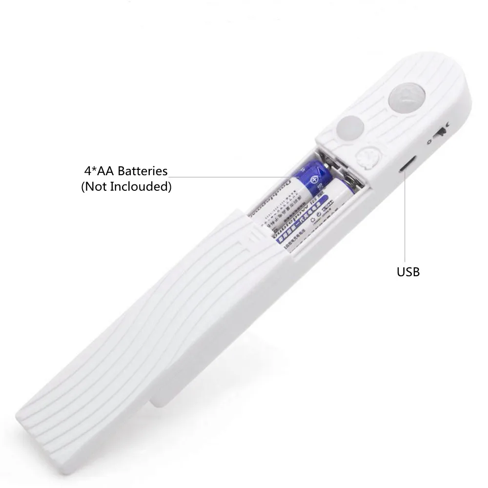 Fita de Néon LED USB 2835 120 LEDs/m Sensor de Movimento - Imagem 4