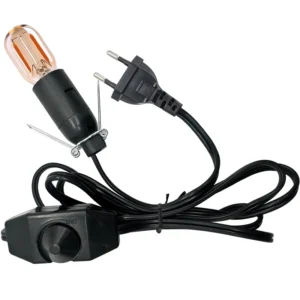 cabo lâmpada sal himalaia e14 dimmer