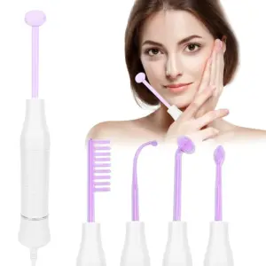 máquina facial alta frequência eletroterapia neon