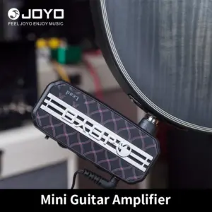 mini amplificador de guitarra de bolso