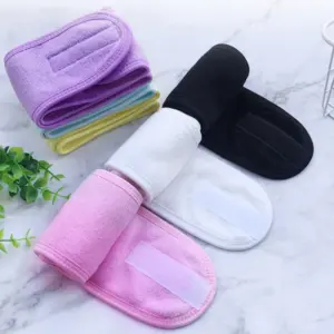 faixa de cabelo ajustável para spa