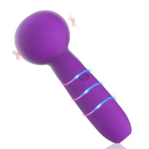 mini massageador elétrico bastão vibratório