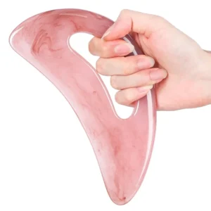 gua sha com alça para massagem