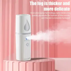 mini umidificador facial nano spray