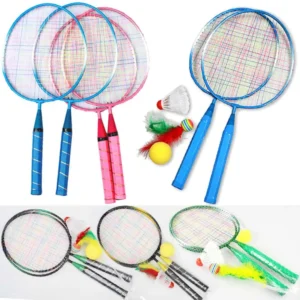 raquete de badminton infantil titânio