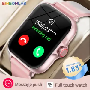 smartwatch tela 1.83 polegadas