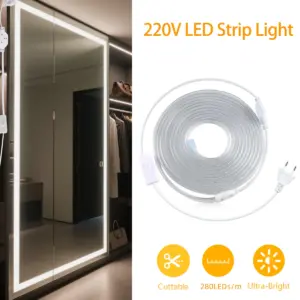 fita de led cob 280 leds/m