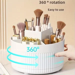 organizador de maquiagem rotativo 360 graus