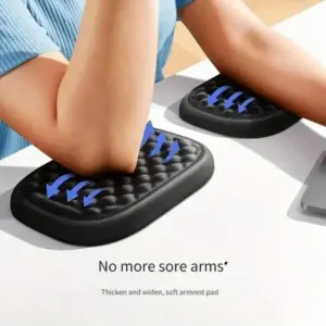 almofada ergonômica de silicone para punho e cotovelo