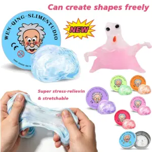 slime líquido reutilizável