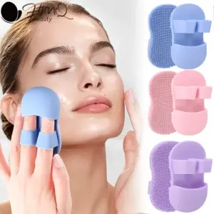 mini escova facial de silicone
