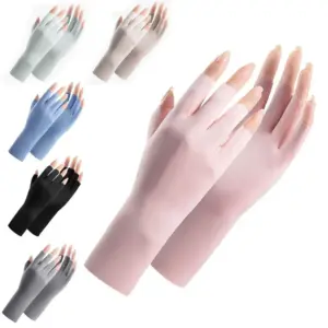 luvas de proteção solar para unhas UV LED