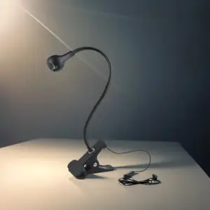 lâmpada de mesa flexível usb