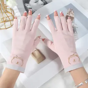 luva protetora UV para unhas