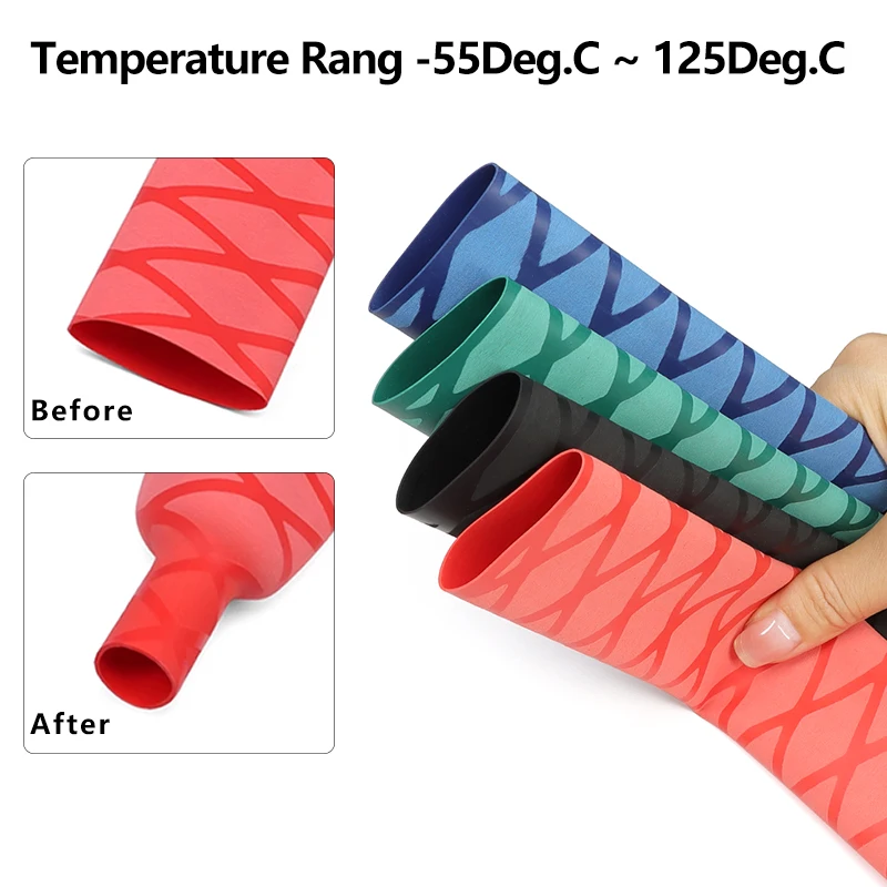 Tubo Termoencolhível Antiderrapante para Reparo de Cabos - Imagem 4