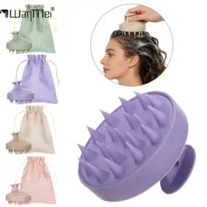 escova massageadora de silicone