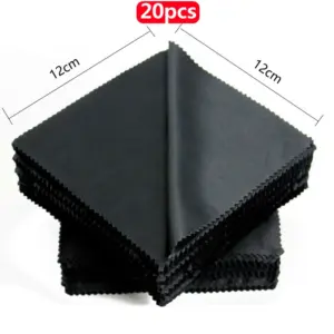 pano de limpeza microfibra preto