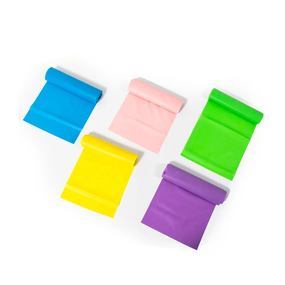 Faixa Elástica de Resistência para Yoga Pilates Látex Natural - Imagem 6