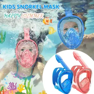 máscara de snorkel infantil