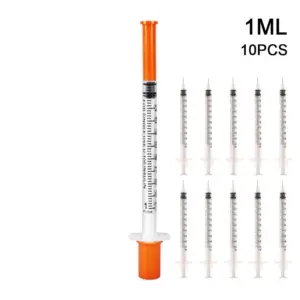 seringa veterinária descartável 1ml