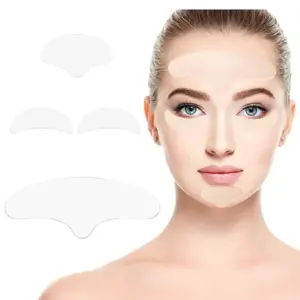 remendo de silicone facial reutilizável