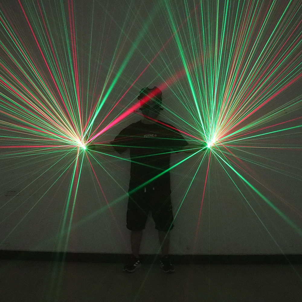 FXSRBZ Luvas Laser Vermelho Verde 2 em 1 - Imagem 4