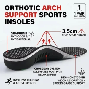 palmilha esportiva suporte de arco