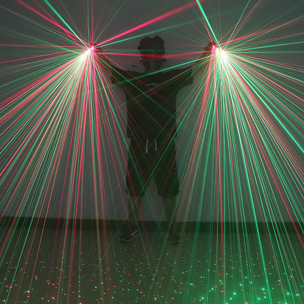 FXSRBZ Luvas Laser Vermelho Verde 2 em 1 - Imagem 2