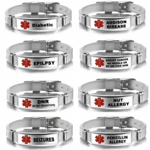 pulseira alerta médico ID